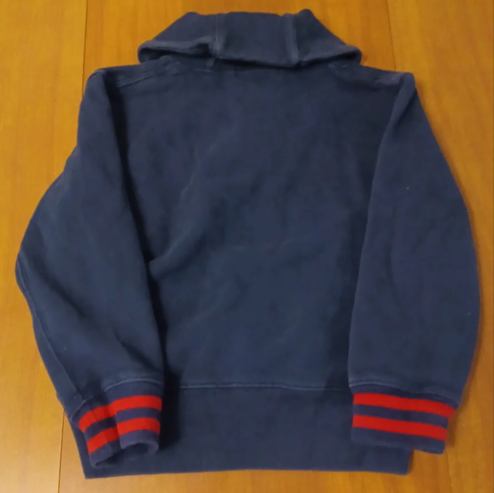 Polo Ralph Lauren Blue Pullover Toddler 4/4T Big Red Pony Long Sleeve